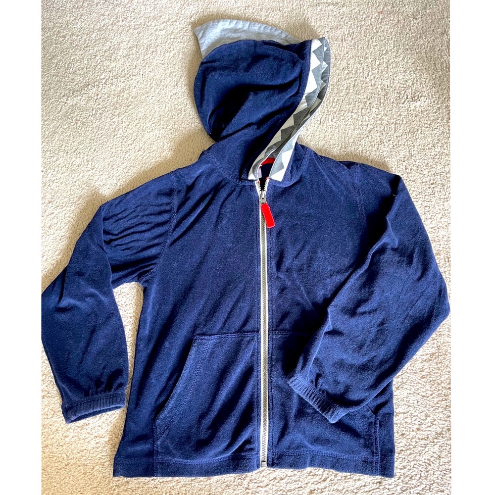 Hanna Andersson Shark Fin Hoodie 🦈🌊